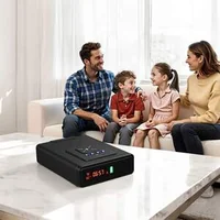Биометричен-Сейф-за-Пистолети-3-Начина-на-Достъп-LCD-Екран-и-Безжично-Зареждане