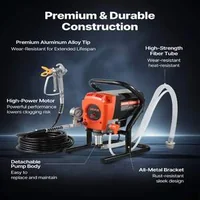Професионална-Машина-за-Безвъздушно-Боядисване-900W-3300-PSI-Пълен-Комплект