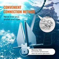 Комплект-Котва-тип-Fluke-5-9-кг-Поцинкована-Стомана-Въже-Верига-и-Шегели