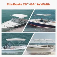 Тента-за-Лодка-Bimini-Top-с-3-Рамки-1-83-м-Дължина-600D-Oxford-200-213-см-Ширина