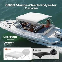 Тента-за-Лодка-Bimini-Top-с-3-Рамки-1-83-м-Дължина-600D-Oxford-200-213-см-Ширина