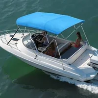 Тента-за-Лодка-Bimini-Top-с-4-Рамки-2-44-м-Дължина-600D-Oxford-Синя