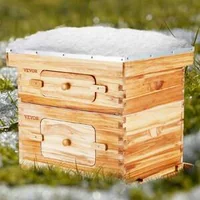 Комплект-за-кошер-за-средни-пчели-20-рамки-акрилни-прозорчета-за-пчели