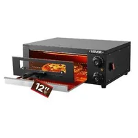 Професионална-Електрическа-Фурна-за-Пица-30-см-1450W-Неръждаема-Стомана