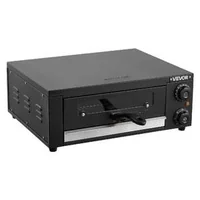 Професионална-Електрическа-Фурна-за-Пица-30-см-1450W-Неръждаема-Стомана