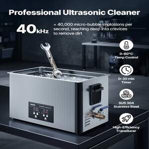 Професионална-Ултразвукова-Вана-30л-480W-за-Карбуратори-Инструменти-и-Части