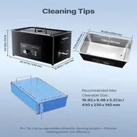 Ултразвукова-Вана-30л-с-Механично-Управление-600W-Професионално-Почистване