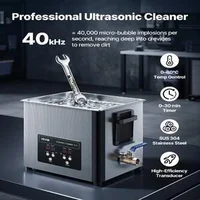 Професионална-Ултразвукова-Вана-10л-с-Дигитален-Дисплей-240W-Неръждаема-Стомана
