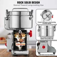 Индустриална-Електрическа-Мелничка-2500г-4000W-за-Зърно-Подправки-и-Билки