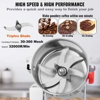 Индустриална-Електрическа-Мелничка-2500г-4000W-за-Зърно-Подправки-и-Билки