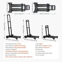 Сгъваема-Платформена-Количка-132-kg-Капацитет-Компактна-и-Лека