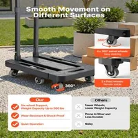 Усилена-Сгъваема-Платформена-Количка-227-kg-Капацитет-за-Складове-и-Доставки