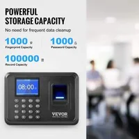 Биометричен-часовник-за-работно-време-1000-пръстови-отпечатъци-100-000-записа