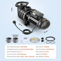 Мощна-Помпа-за-Басейн-3000W-35-000-л-ч-с-Таймер-и-Филтър