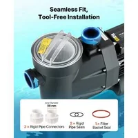 Ефективна-Помпа-за-Басейн-1300W-28-800-л-ч-с-Таймер-и-Филтърна-Кошница