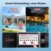 Помпа-за-Басейн-550W-14-000-л-ч-с-Автоматичен-Таймер-и-Префилтър