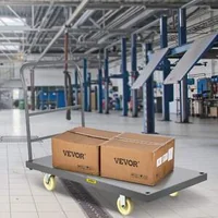 Тежкотоварна-Платформена-Количка-900-кг-Капацитет-120-x-60-cm