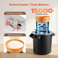 Професионална-Електрическа-Мелница-за-Зърно-и-Подправки-600W-53L-Капацитет