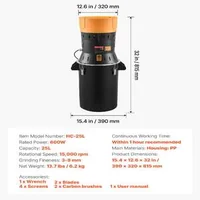 Електрическа-Мелница-за-Зърно-и-Подправки-600W-25L-Капацитет
