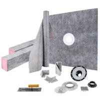 Хидроизолационен-Комплект-за-Душ-Основа-122x122-cm-с-PVC-Централен-Сифон