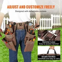 Колан-за-инструменти-Tool-Belt-19-джоба-регулируем-81-137-см