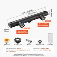 Термостатичен-смесител-за-душ-38-C-защитна-ключалка-от-масивен-месинг-матирано-черно