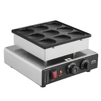 Професионална-машина-за-холандски-палачинки-850W-с-незалепващо-покритие