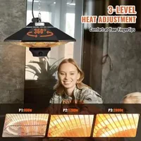 Висящ-инфрачервен-отоплител-за-тераса-2000W-с-дистанционно-управление