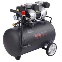 Компактен-безмаслен-компресор-30-л-90-PSI-преносим