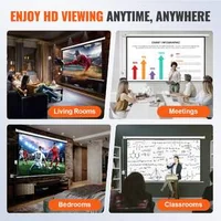 Прожекционен-екран-100-инча-254см-16-9-4K-1080-HD-с-електрическо-прибиране-и-спускане-за-домашни-кино