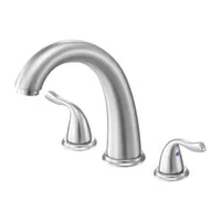 Смесител-за-Вана-тип-Лебедова-шия-Матиран-Никел-Waterfall-Дизайн