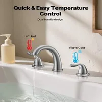 Смесител-за-Вана-тип-Лебедова-шия-Матиран-Никел-Waterfall-Дизайн
