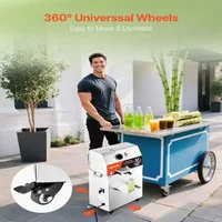 Електрическа-преса-за-захарна-тръстика-800W-300-кг-час