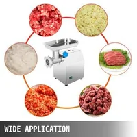 Професионална-Електрическа-месомелачка-850-W-Месомелачка-190-оборота-Машина-за-колбаси-от-неръждаема-стомана