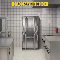 Сгъваема-Работна-Маса-122x61-cm-Неръждаема-Стомана-за-Професионална-Употреба