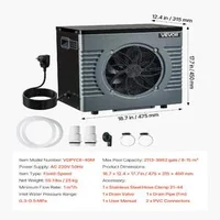 Термопомпа-за-Надземни-Басейни-4160W