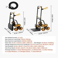 Професионална-Количка-за-Стълби-200-kg-Капацитет-Сгъваема-с-6-Колела