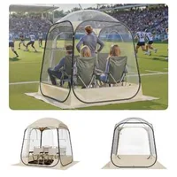 Прозрачна-Pop-up-Шатра-160x160-cm-Защитно-Иглу-за-Спорт-и-Къмпинг