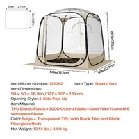 Индивидуална-Прозрачна-Шатра-1-27x1-27-m-Pop-Up-Иглу-за-Екстремни-Условия