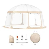 Гигантска-Прозрачна-Pop-up-Шатра-за-Събития-Защита-за-12-15-души