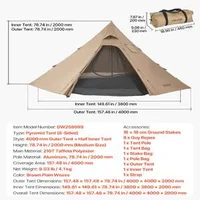 Зимна-Тийпи-Палатка-за-4-души-Свръхлека-с-Отвор-за-Печка-и-Вътрешна-Мрежа