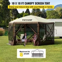 Шестоъгълна-Pop-up-Шатра-3x3-m-Градинска-Беседка-за-6-8-души