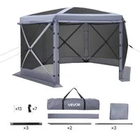 6-странна-Pop-up-Шатра-3-6x3-6-m-Защита-от-Слънце-и-Насекоми-за-10-души