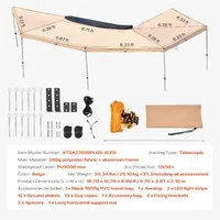270-Тента-за-Автомобил-с-LED-Осветление-UV50-Защита-за-Офроуд-и-Къмпинг