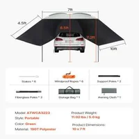 Тента-за-Автомобил-3x2-1-m-PU2000mm-и-UV50-Защита-за-Къмпинг-и-Риболов