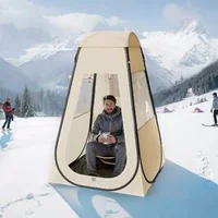 Персонално-Прозрачно-Pop-up-Иглу-1-2x1-2-m-Панорамен-Подслон-за-1-човек