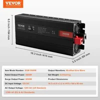 Инвертор-с-модифицирана-синусоида-3000-W-DC-12V-към-AC-120V-с-USB-Type-C