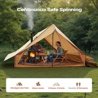 Къмпинг-Палатка-с-Отвор-за-Печка-за-2-души-Зимна-Cabin-Палатка-с-Подложка