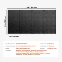 Метални-перфорирани-панели-Pegboard-Комплект-от-4-бр-61-x-30-5-см-за-стена
