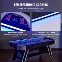 Маса-за-Въздушен-Хокей-122-cm-Air-Powered-Система-и-LED-Електронно-Табло